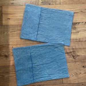 West Elm Blue Placemats - Set of 2